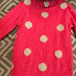 polka dot sweater